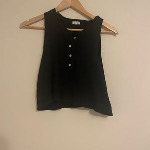 Black aerie tank